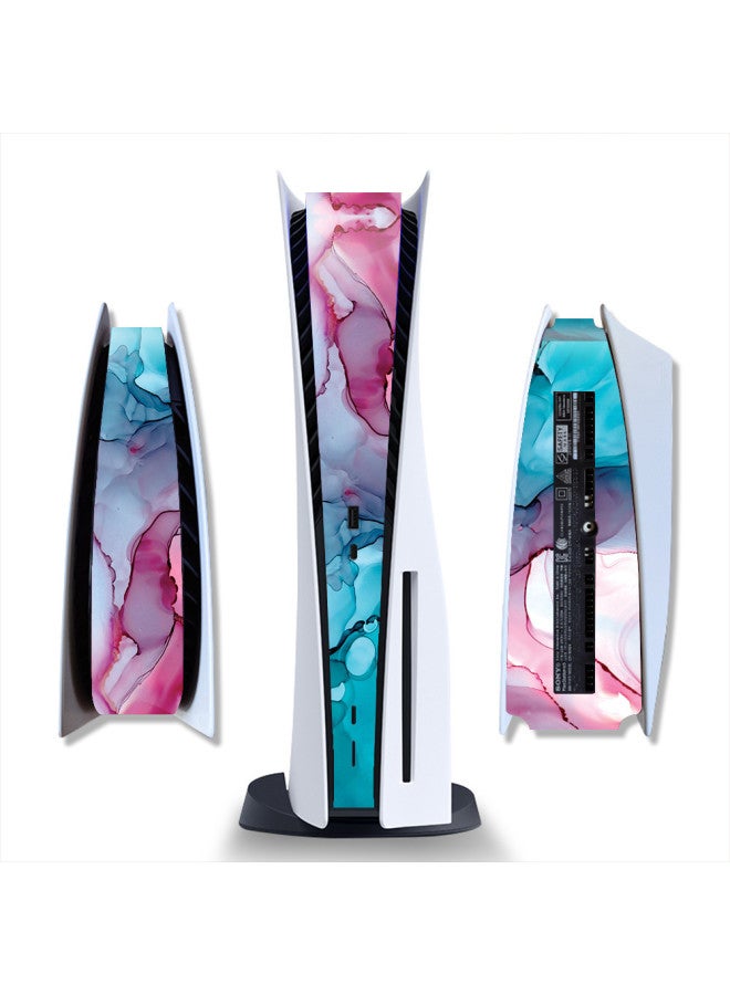 PS5 Optical Drive Version All-inclusive Middle Sticker PS5 Digital Version Middle Film Cartoon Personalized Frosted One-piece Delivery-Color:Sky Blue PS5SDQB-0438 - Image 4