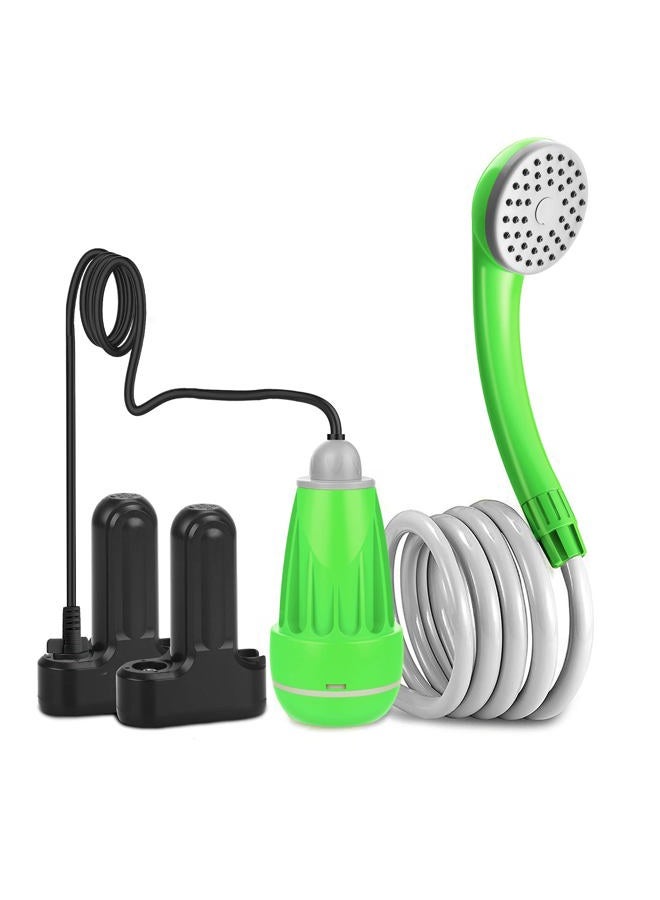 innhom Portable Shower Camping Shower Outdoor Camp Shower Pump, Electric Rechargeable Portable Camping Shower, Powered by Rechargeable Battery - Image 1
