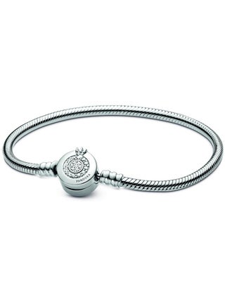 Moments Sparkling Crown O Snake Chain, Clear CZ 925 Sterling Silver Charm Bracelet - pzsku/ZFC71380BB3BDC25C879BZ/45/_/1728895038/717d94ae-a06a-4097-b35e-d67eaf221b03