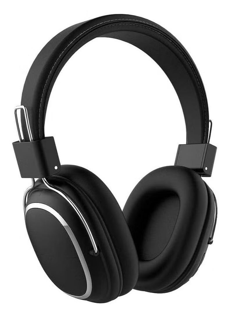 سودو سماعة رأس لاسلكية Sodo Sd-1004 ولدت للموسيقى مع ميكروفون مدمج للمشي والتحدث باللون اسود  - Image 1