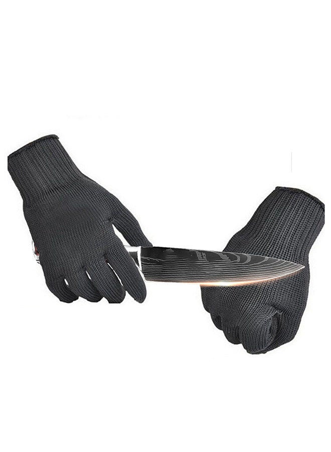 Generic Cut Resistant Gloves Cut Resistant Work Gloves Level 5 Protection Wear Resistant for Meat Cutting/Metal Processing/Gardening/Wood Carving/Pruning  - Image 4