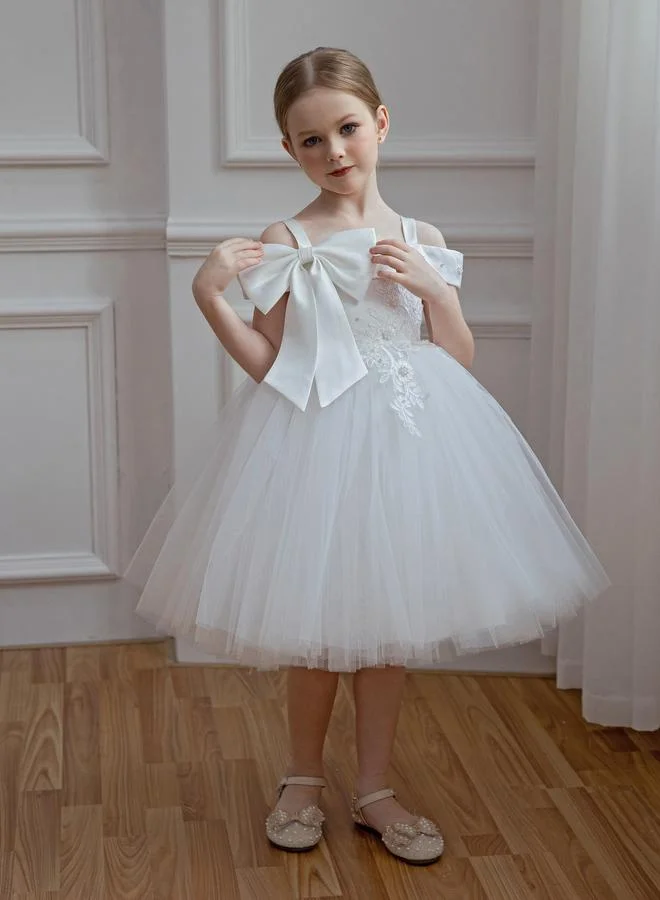 Take Two White Tulle Party Dress