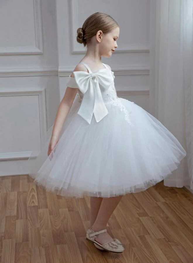 Take Two White Tulle Party Dress