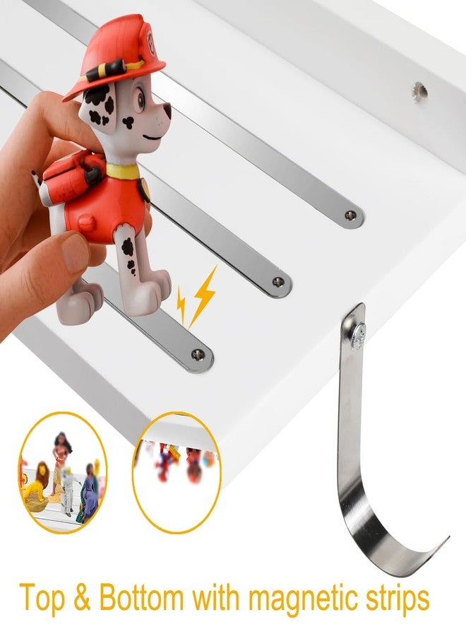 ILSSLI for Tonies Shelf Storage Magnetic Figure Organizer Wooden Display Holder Wall Floating Shelves for Toniebox Audio Toy Storage - Image 4