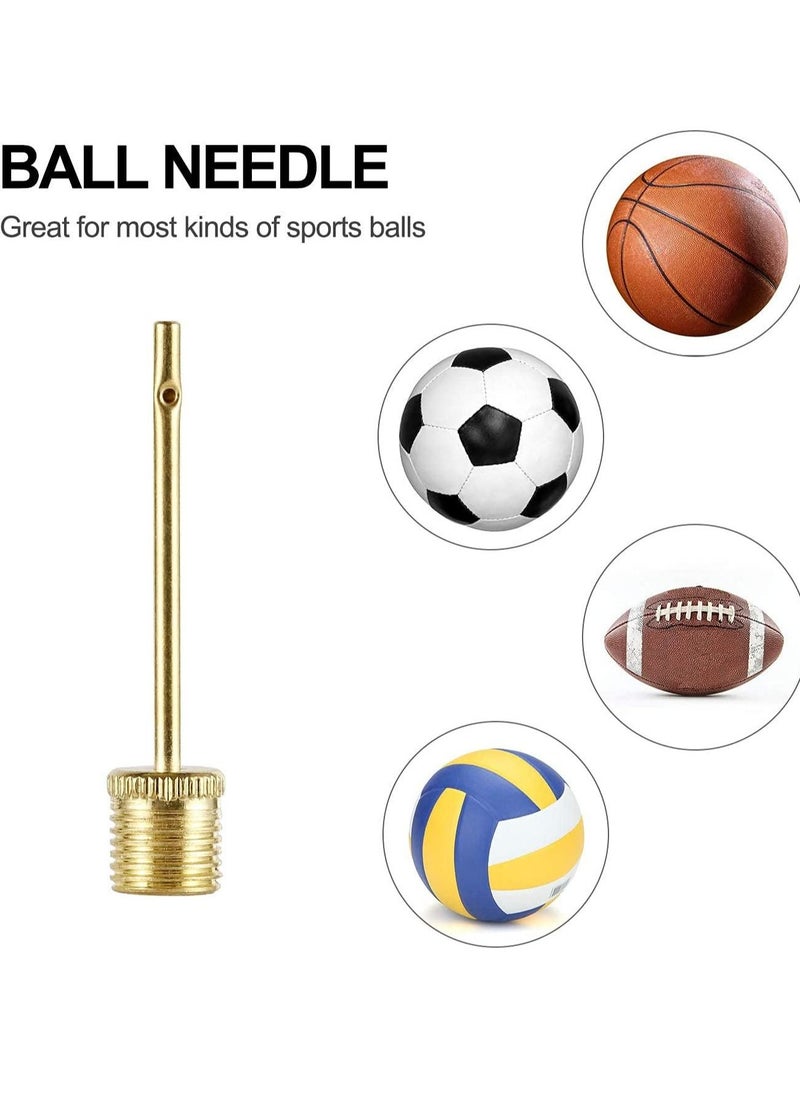 KASTWAVE Bicycle Valve Adaptor, 16 Pcs Brass Bike Pump Adapters, Ball Pump Needle, Air Nozzle Pump Adapter Kit, Toys Nozzle Inflator Adapter, Air Pump Accessories for Standard Pump  - Image 5