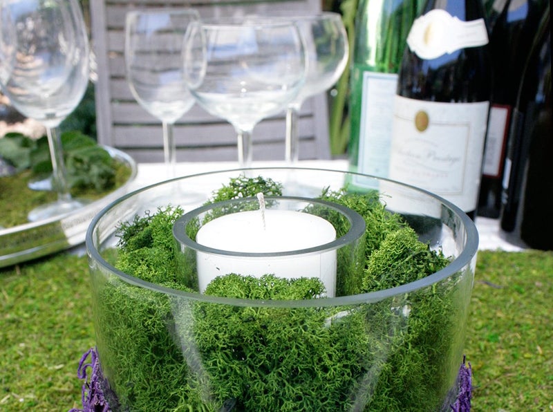 SuperMoss (21757) Reindeer Moss Preserved, Forest, 8oz (200 cubic inch) Forest Green - Image 3