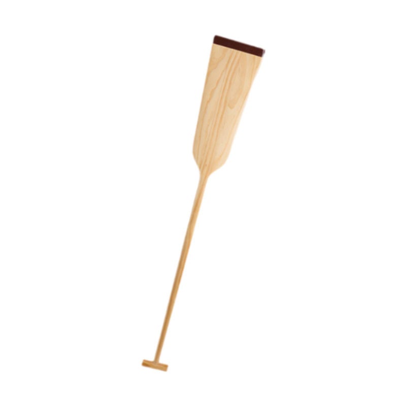 Wooden Canoe Paddle Boat Paddle Unfinished Ergonomic Grip Sturdy Rowing Oars Wood Decor for Outdoor Boat Accessories Kayaking - Image 1