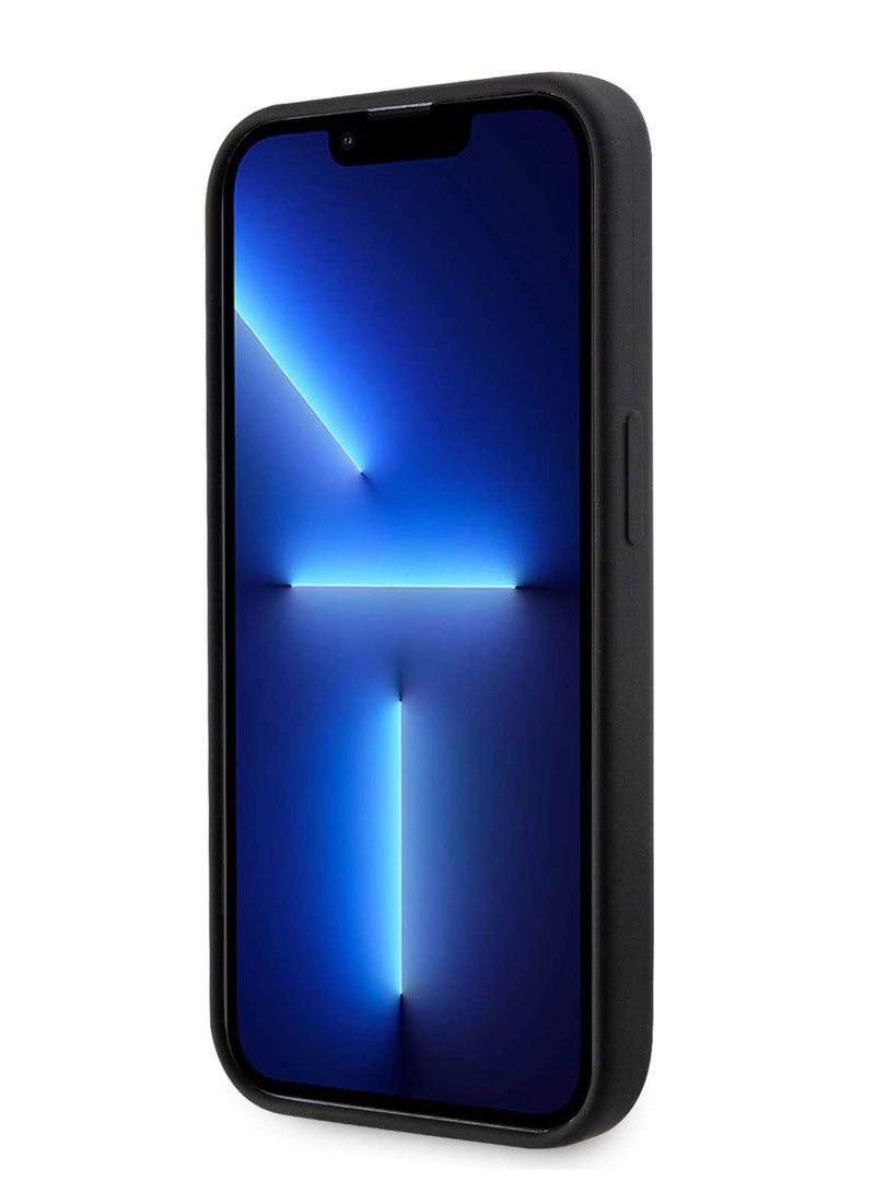 AMG Silicone Case with the "The Star Is Reborn" Logo for iPhone 15 Pro -Black - Image 3