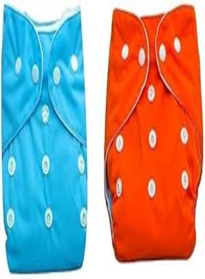 SHAMSHON Reusable Cloth Diapers Washable and Repeated Use Baby Diapers (Assorted Color)