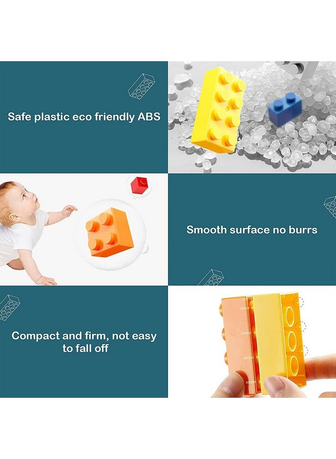FunBlast DIY Building Blocks for Kids, Brick Block Games for Kids Learning Toys for Kids - 85+ Pcs (Multicolor) - Image 4