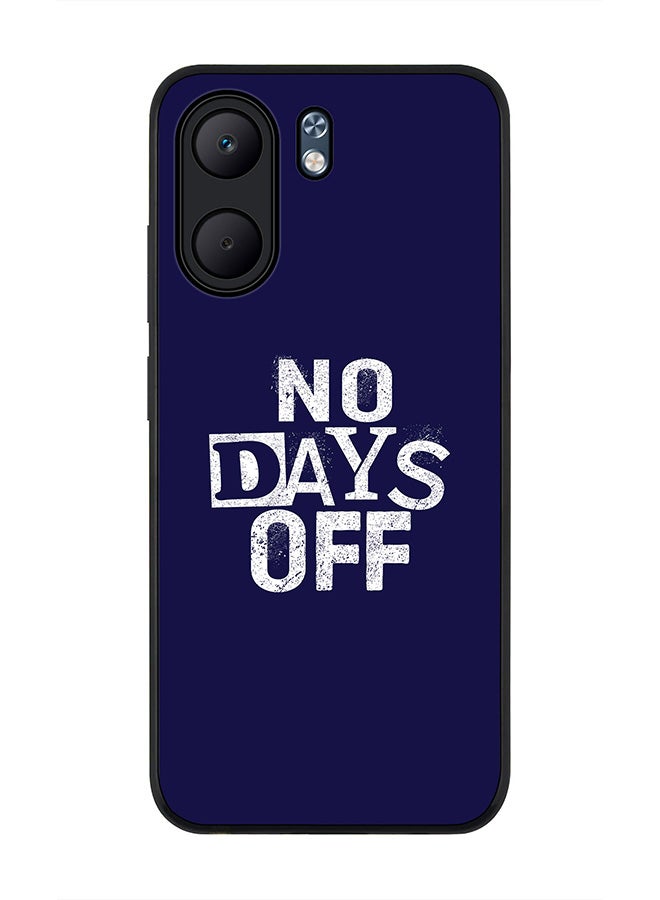 Stylizedd For Oppo A5x 5G / A5x 4G Case,Slim fit Camera Protection, Shockproof Thin Phone cover  - No days off