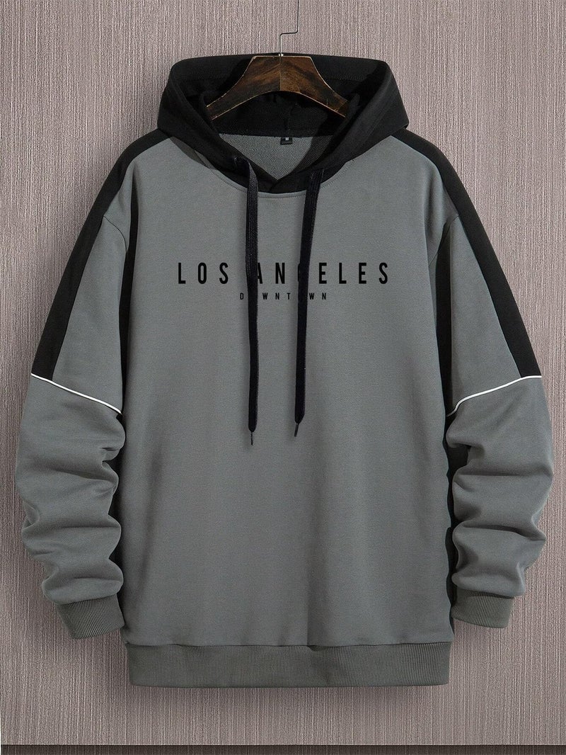 Lymio Hoodies || Sweatshirt for Unisex || Unisex Hoodie (H-48-Grey-L) - Image 2