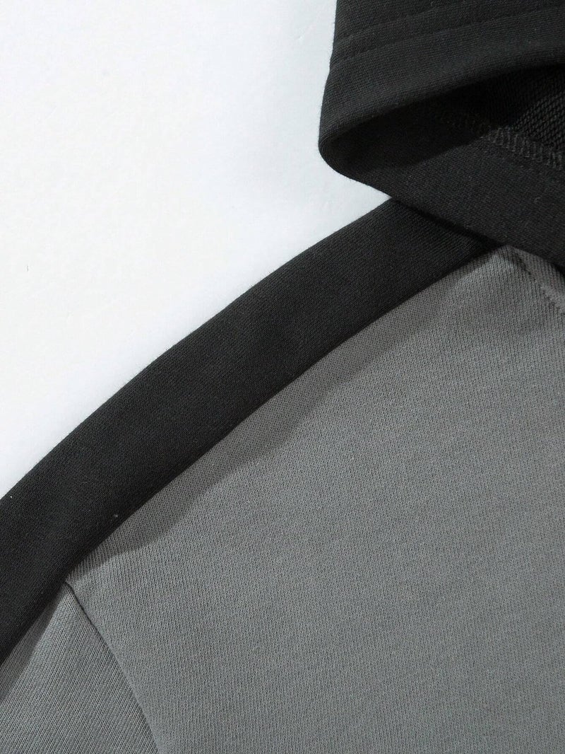 Lymio Hoodies || Sweatshirt for Unisex || Unisex Hoodie (H-48-Grey-L) - Image 4