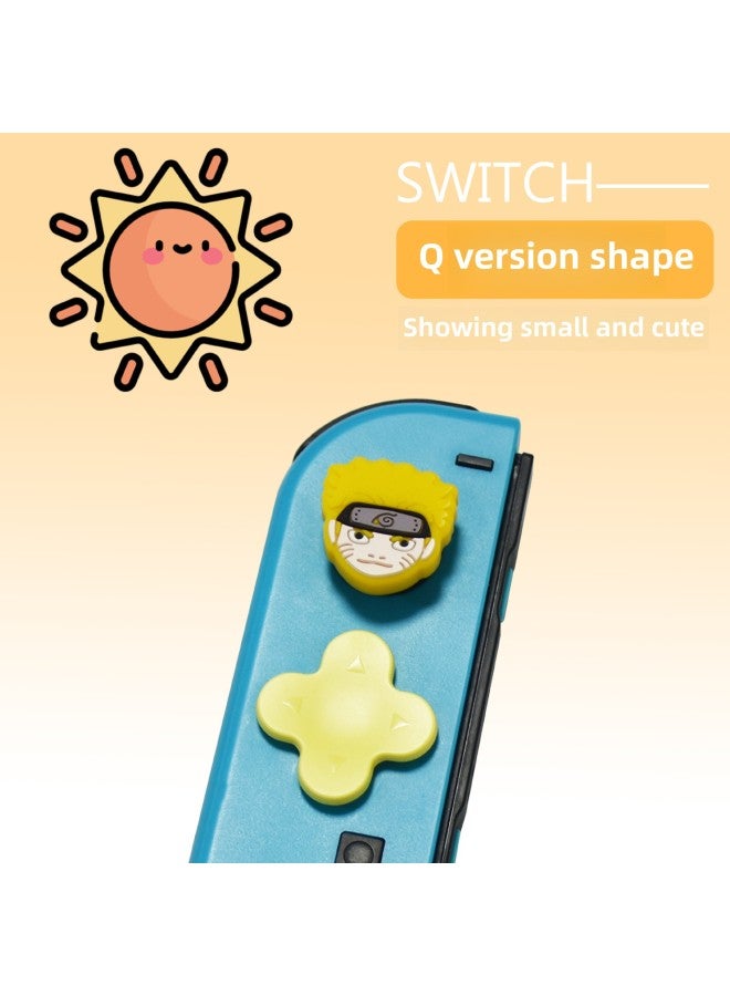 Nintendo Switch Key Protection Cap Silicone Rocker Protection Cap Switch Narkal Cross Key Cap 4-Product's Colour:31 (no Refund Or Exchange) - Image 3