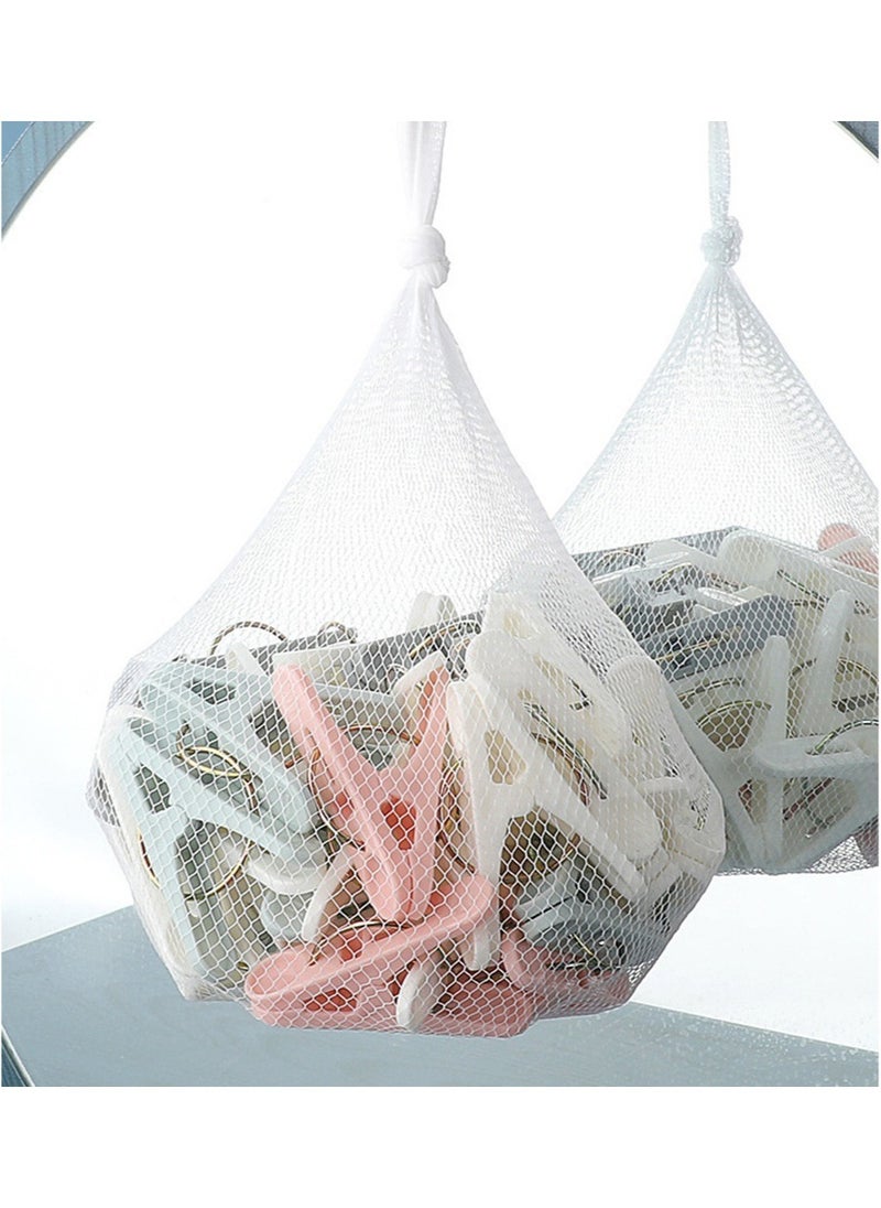MileMelo - 50-Piece Plastic Clip Is Applicable To Clothes And Towels Etc Multicolour - Image 1