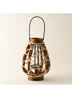 Homez rattan lantern32.5*23.2*23.2cm