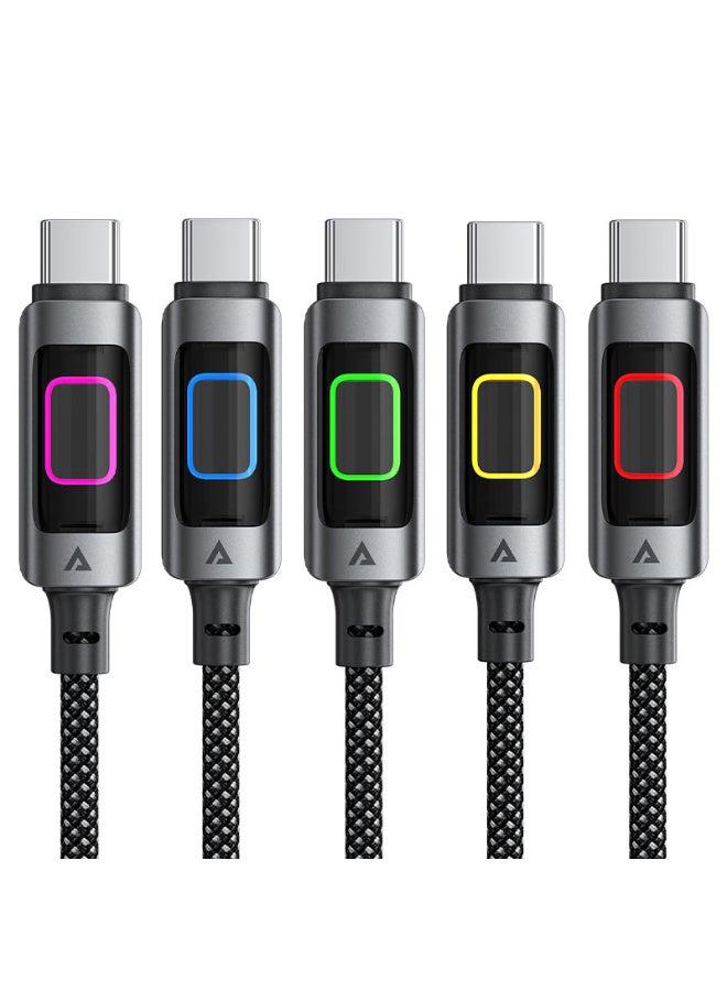 acefast Charging Data Cable C21-03 USB-C to USB-C 60W - Image 5