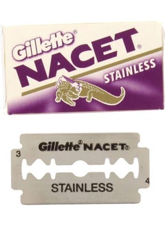 Gillette Nacet Stainless Steel Double Edge Blade  - Image 2