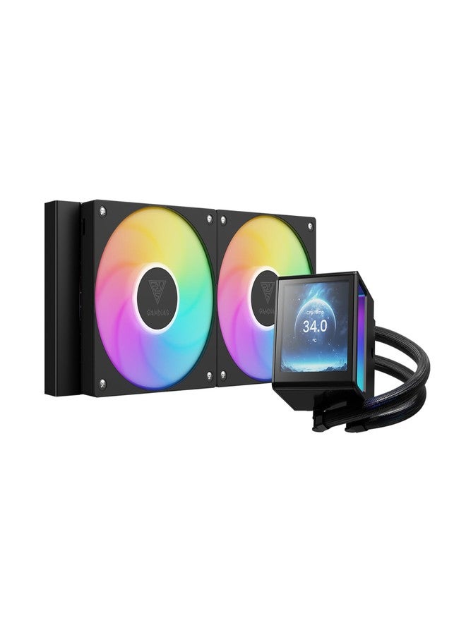 GAMDIAS CHIONE P5-240 Gaming Liquid Cooler - Image 1