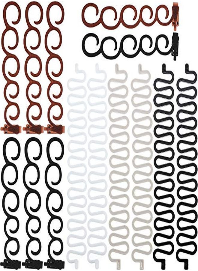 WILLBOND 14 Pieces Hair Braiding Tool Hair Styling Accessories Kit Ponytail Twist Styling Diy Tool French Hair Fishbone Braid Tool With Mini Rubber Bands For Girls Women Diy Hairstyle Favors  - Image 1