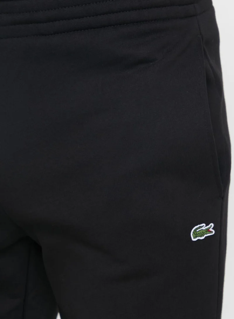 LACOSTE Logo Cuffed Sweatpants