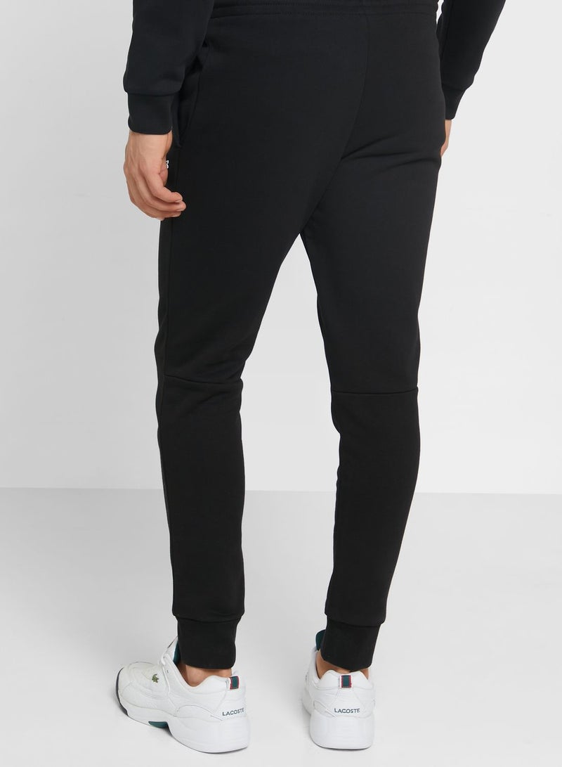 LACOSTE Logo Cuffed Sweatpants  - Image 3