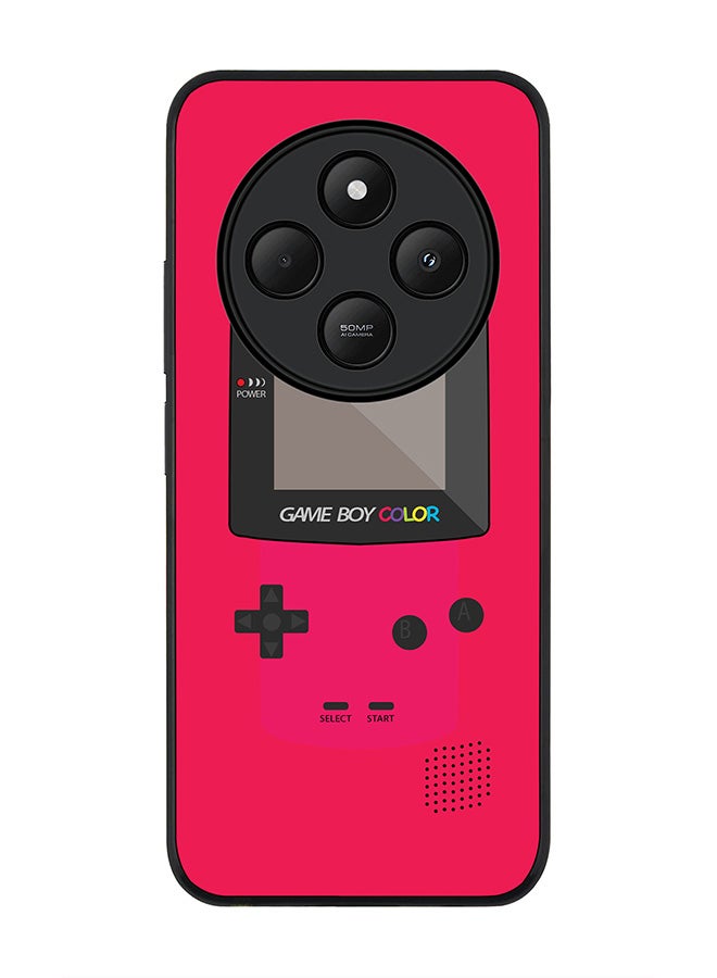 Stylizedd For Xiaomi Poco C75 Case,Slim fit Camera Protection, Shockproof Thin Phone cover - Gameboy Color - Pink - Image 1