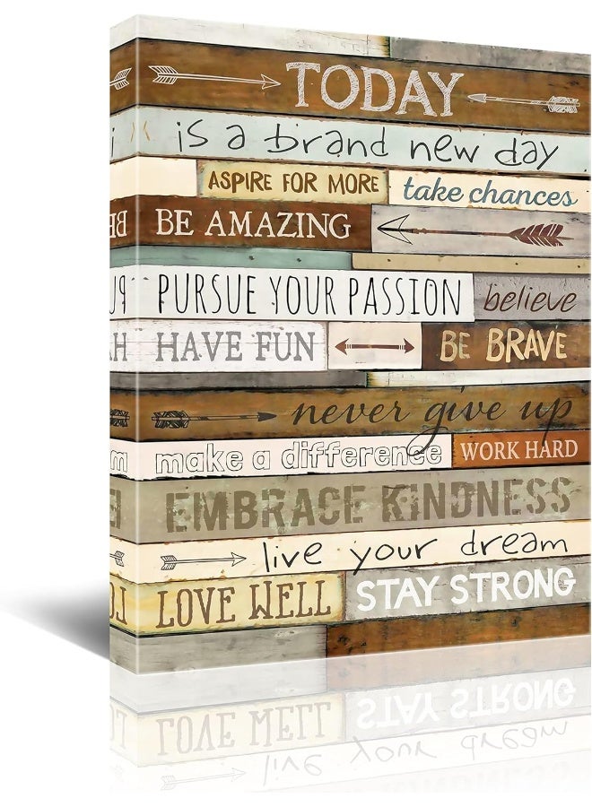 CGXART Inspiration Wall Art for Office Quotes Theme Wall Decor - Image 1