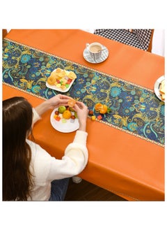 EBMINI New Waterproof Oil Resistant Heat-Resistant Rectangular Tablecloth  - Image 3