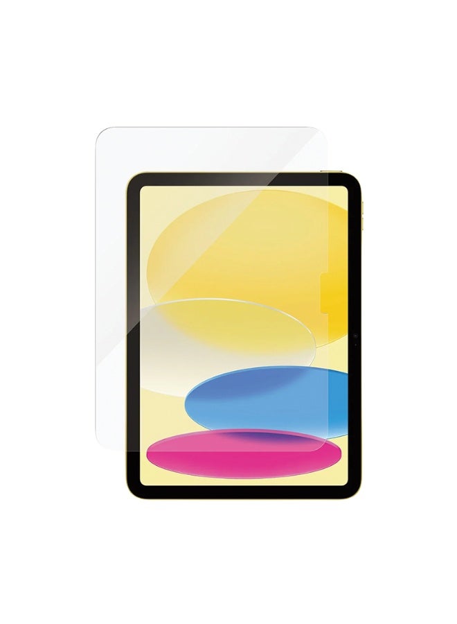 بانزرجلاس حماية شاشة بانزر جلاس مع أداة التركيب ايباد 11 انش 2025 | ايباد 10.9 انش 2022 - شاشة كاملة شفاف - Image 3