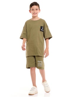 Dropped Shoulder Oversized T-Shirt & Shorts Set by Styli