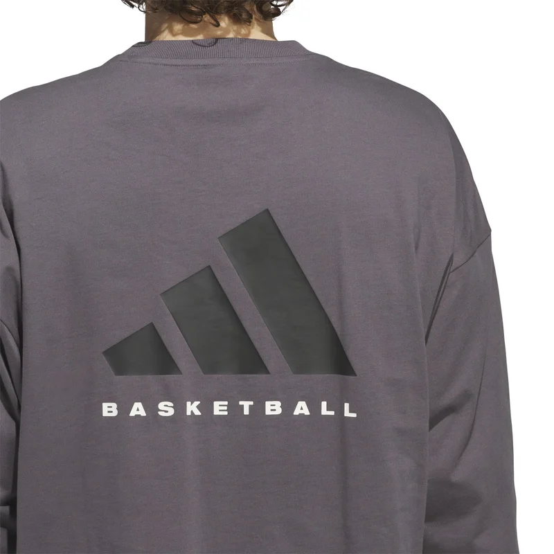 Adidas ADI BB LS TEE Grey Originals Unisex T-SHIRTS