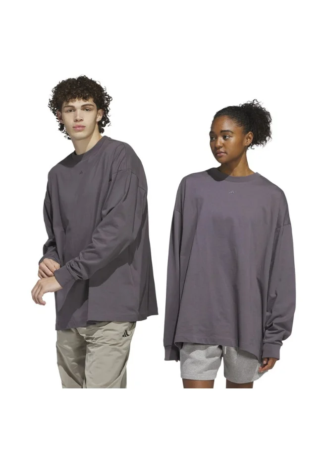 Adidas adidas ADI BB LS TEE Grey Originals Unisex T-SHIRTS