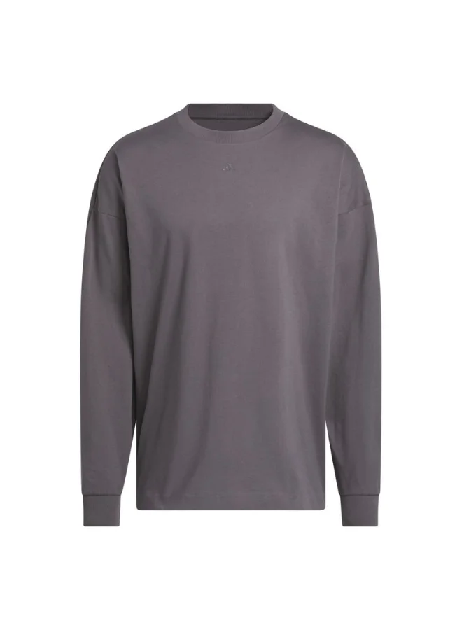Adidas ADI BB LS TEE Grey Originals Unisex T-SHIRTS