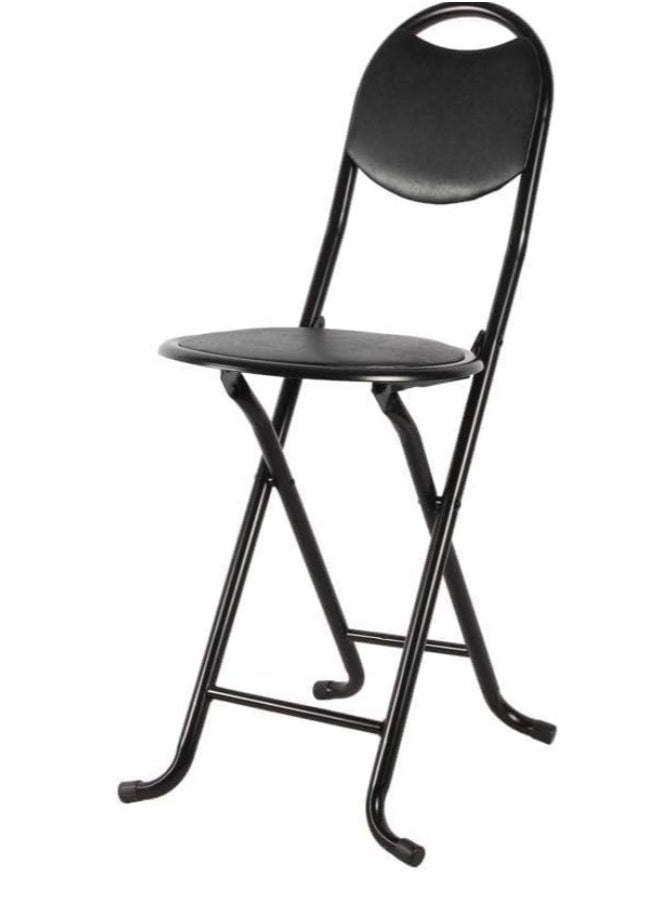 SMART HOME Set of 2 Comfortable Folding Chair, Prayer Chair, Elderly Chair, Camping Chair, Living Room Garden Sitting Chair  - Image 2