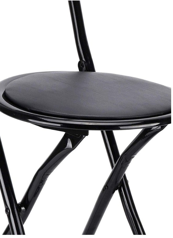 SMART HOME Set of 2 Comfortable Folding Chair, Prayer Chair, Elderly Chair, Camping Chair, Living Room Garden Sitting Chair  - Image 3