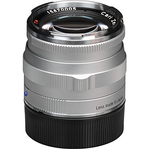 Zeiss عدسة كاميرا قياسية ZEISS Ikon Planar T* ZM 2/50 لمجموعة كاميرات لايكا M-Mount، فضية - Image 5