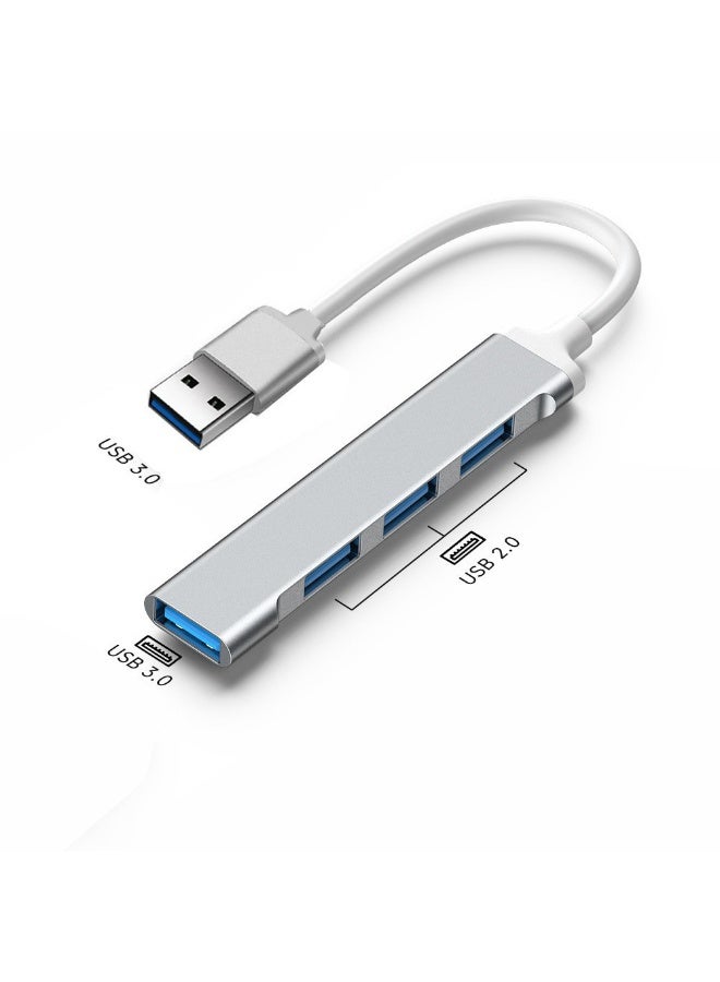 BAIKO B072 4-in-1 USB Hub with USB 3.0 Multiport Adapter, High Speed Data Transmission, Ultra Slim USB Expander for Laptop, Keyboard, Mouse & USB Devices - Image 2