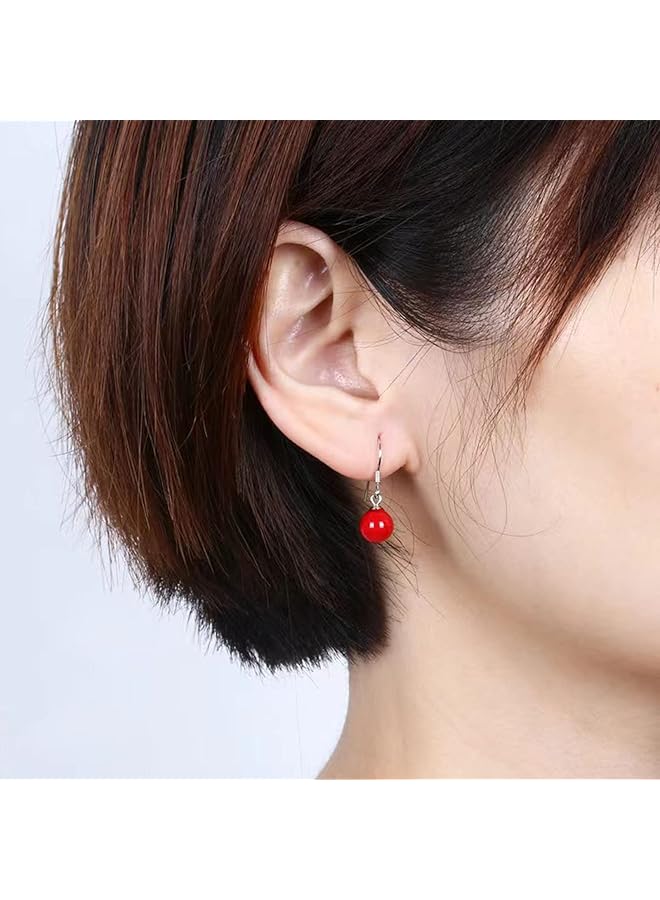 إيروريكس أقراط متدلية من اللؤلؤ مطلية بالذهب عيار 18 قيراطًا للنساء أقراط ذهبية متدلية من اللؤلؤ للنساء مجوهرات للمناسبات الخاصة - Image 4