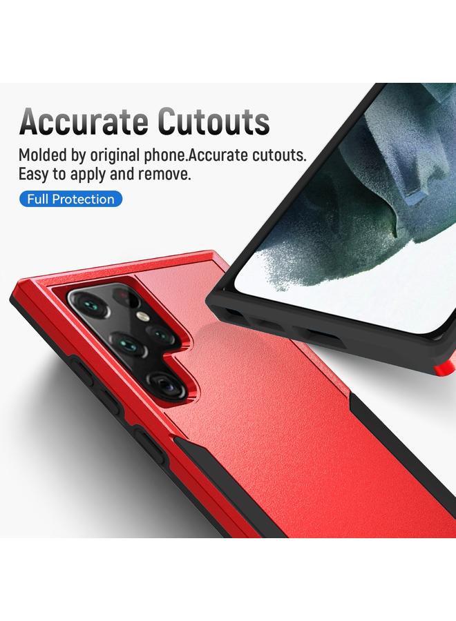 S-TOP Case For Samsung Galaxy S23 Ultra 5G Pioneer Armor PC + TPU Phone Case - Image 5