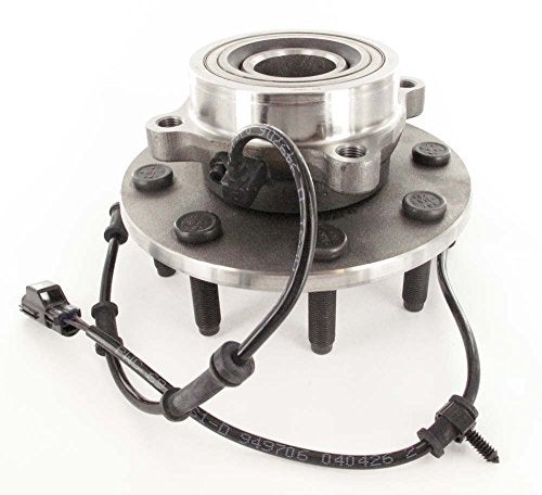 SKF 4WD Front Wheel Bearing and Hub Assembly w/ABS Sensor Wire Sealed Spindle Module Knuckle 8-Lug BR930502 for 2003 2004 2005 Dodge Ram 2500 3500 4x4 Trucks - Image 2