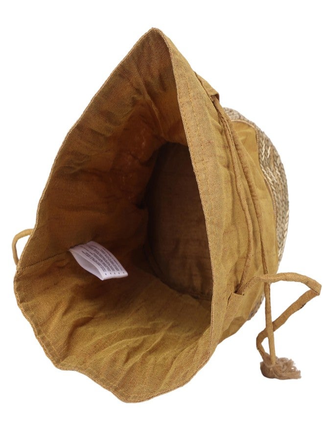 Indha Zardozi Work Gift Potli | Luxurious Elegance for Special Occasions | Potli Bag | Handcrafted Glamour for Festive Celebrations | Silk Potli | Timeless Sophistication in Every Stitch | Exquisite Artistry for Unforgettable Moments | Elevate Your Style with Artisan Craftsmanship | Handcrafted Potli Bag - Image 3