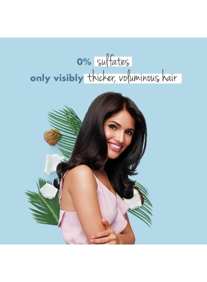 love beauty and planet Volume Bounty Shampoo With Coconut Waterand Mimosa Flower, Sulfate And Paraben Free 200Ml - Image 2
