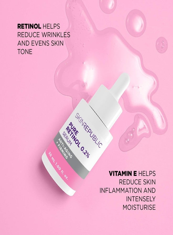 SKIN REPUBLIC سيروم ريتينول 0.2% من سكين ريبابليك. نتائج ملحوظة بعد أسبوع واحد. زجاجة 30 مل. صنع في أوروبا. - Image 3