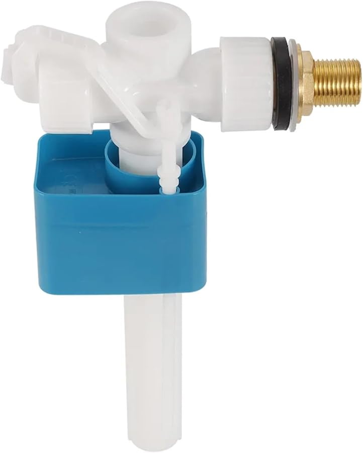 صمام الكرة النحاسي مناسب عالميًا لخزان المرحاض، صمام تعبئة، صمام دخول خزان المدخل الجانبي - Image 3