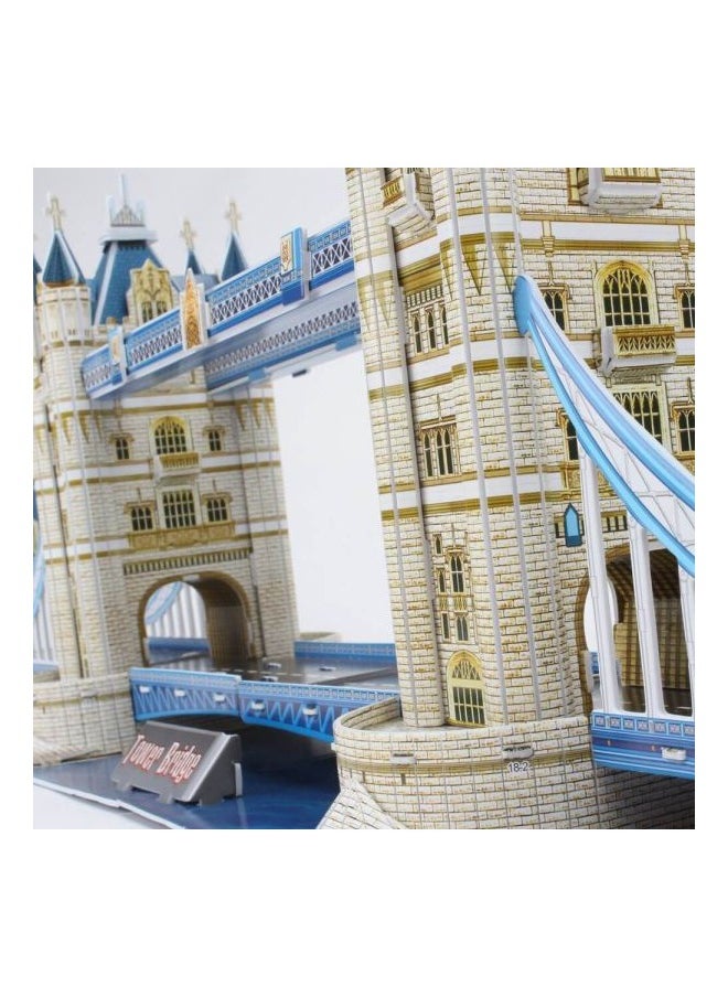 120-Piece Tower Bridge Shaped 3D Puzzle