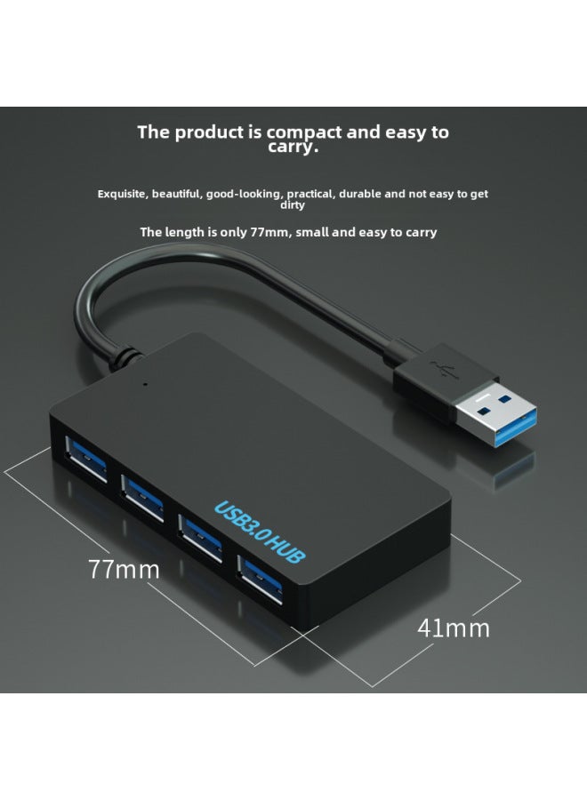 نيوترل محور USB 3.0 رباعي عالي السرعة - موزع USB متعدد لأجهزة الكمبيوتر - موسع منفذ USB رباعي - Image 4