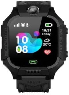 Tracking Kids Compatible with NABI, GPS Watch Z7A Smart Watch Smartphone | Anti-lost Smartwatches with HD Touch Screen, Phone Call Text Messaging LBS Tracker for Boy Girl Birthday Gifts (Black)