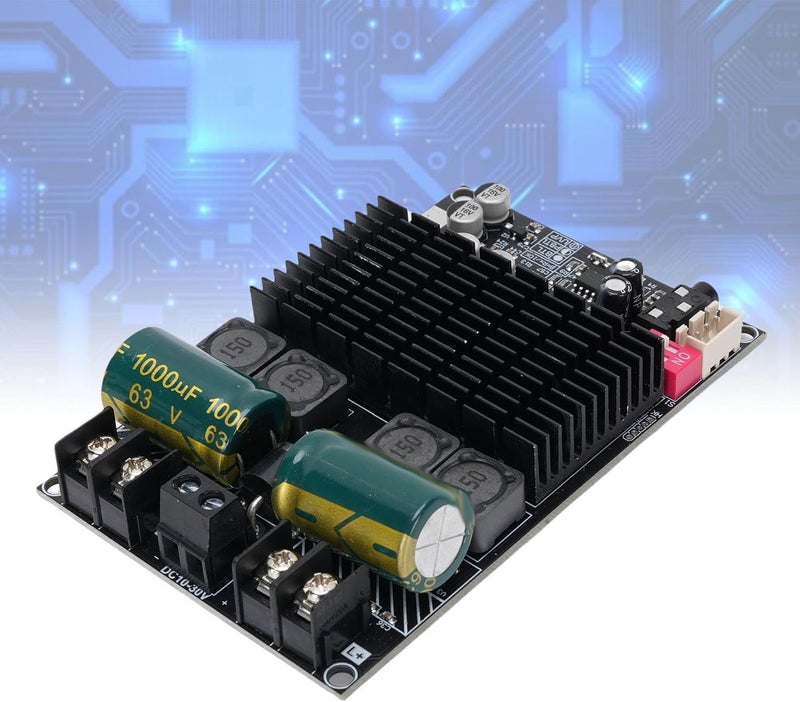Hilitand Pure Post Stage Amplifier Board, 2x100W 200W Power Amplifier Module with Thickened Heat Sink for TPA3221 Chip - Image 2