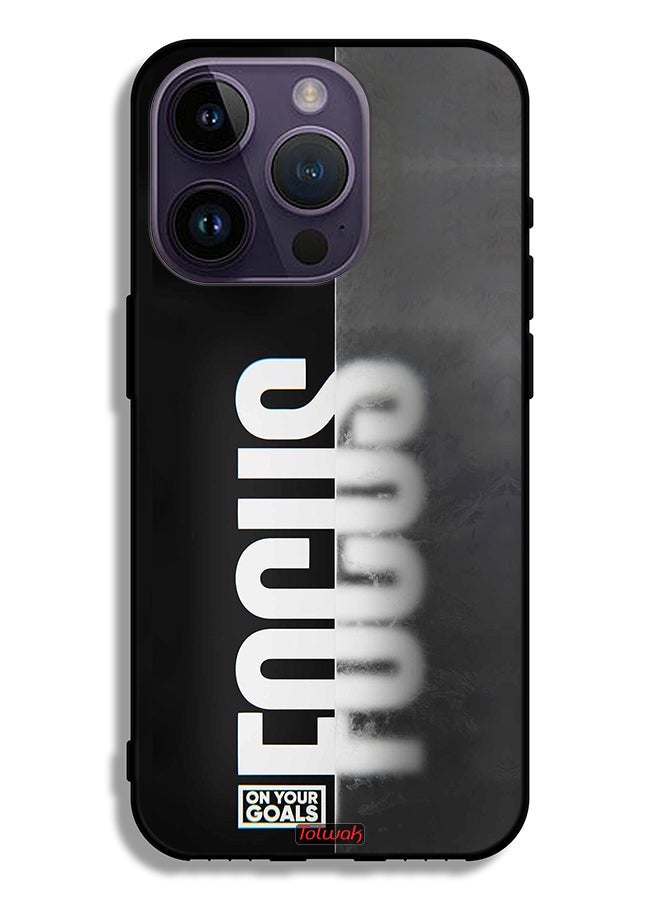 Tolwak Apple iPhone 14 Pro Protective Case Focus On Your Goals - Image 2